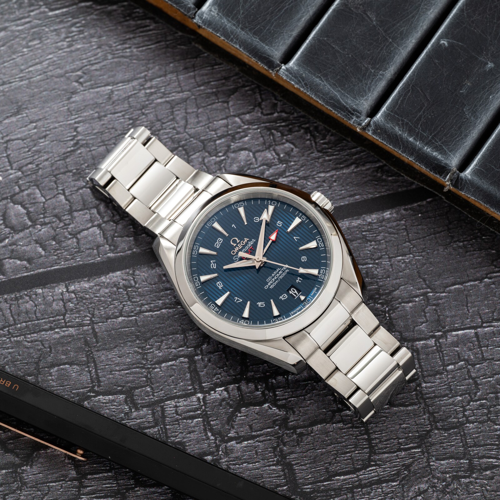Pre-Owned Omega Seamaster Aqua Terra GMT