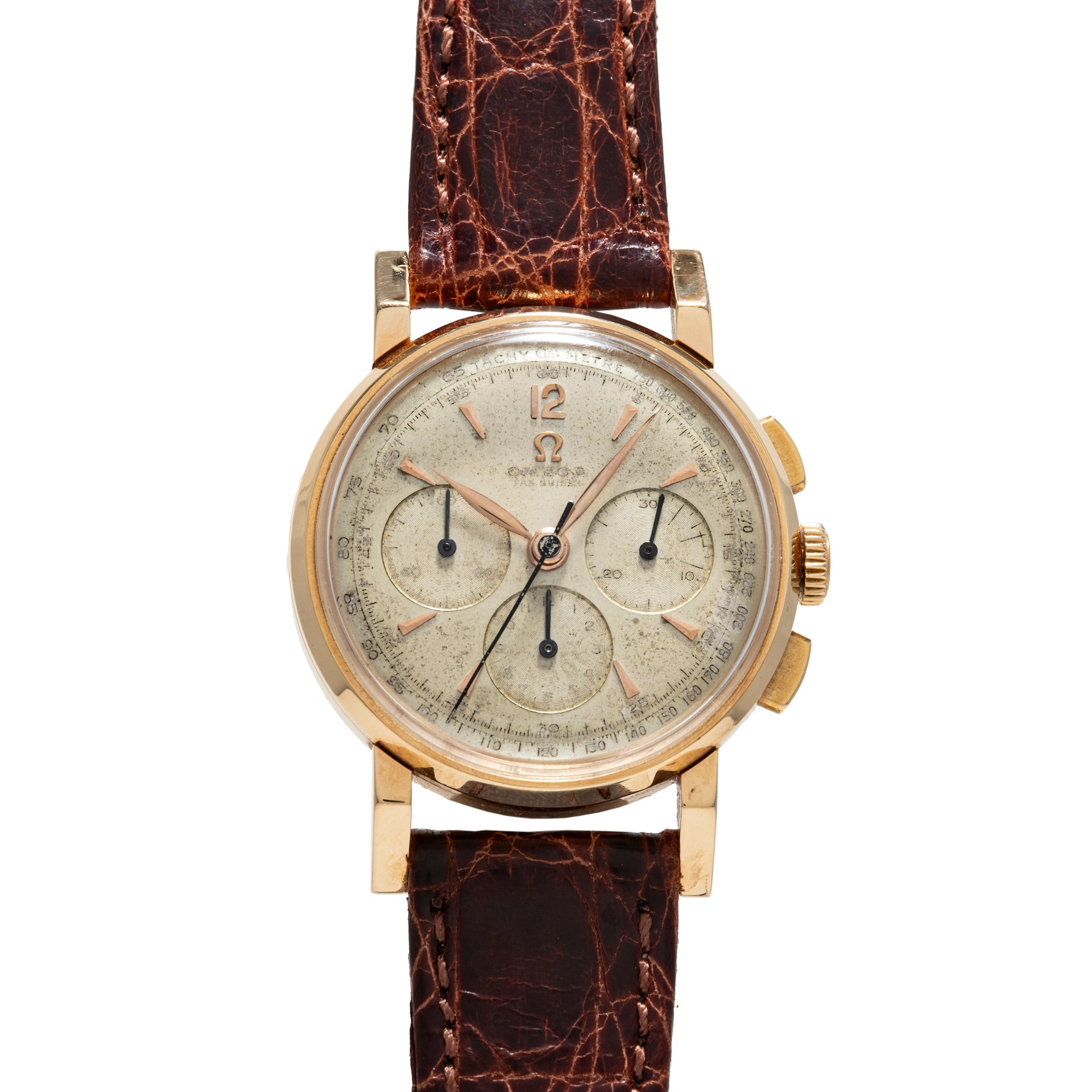 Pre-Owned Omega French Market Chronograph 'Calibre 321'