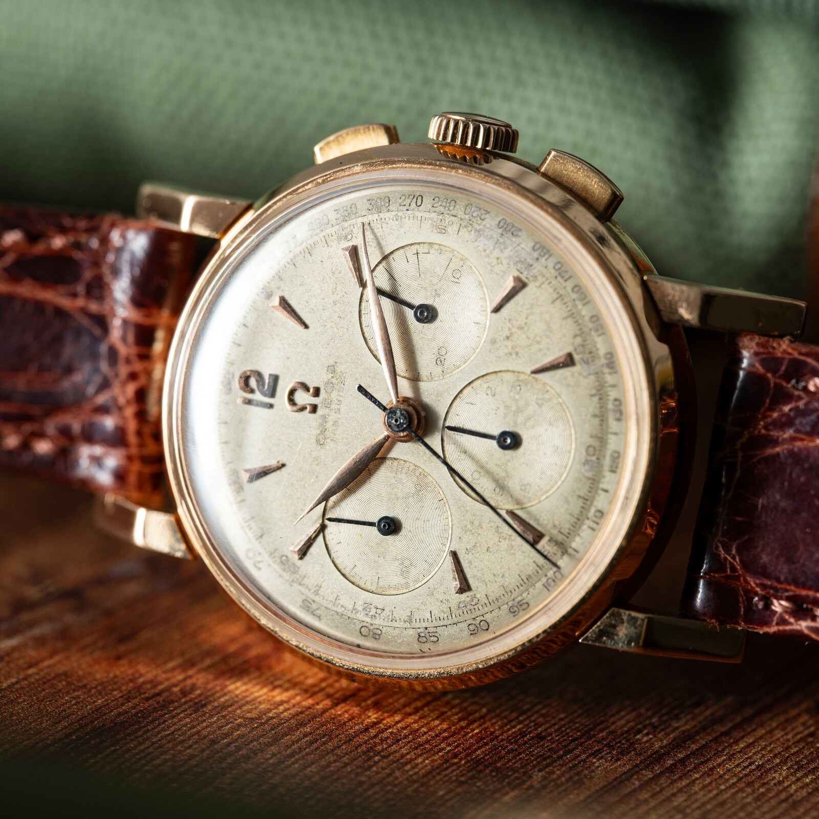 Pre-Owned Omega French Market Chronograph 'Calibre 321'