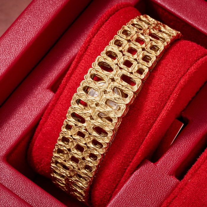 Pre-Owned Omega Secret' Bracelet Watch by Gilbert Albert