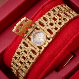 Pre-Owned Omega Secret' Bracelet Watch by Gilbert Albert