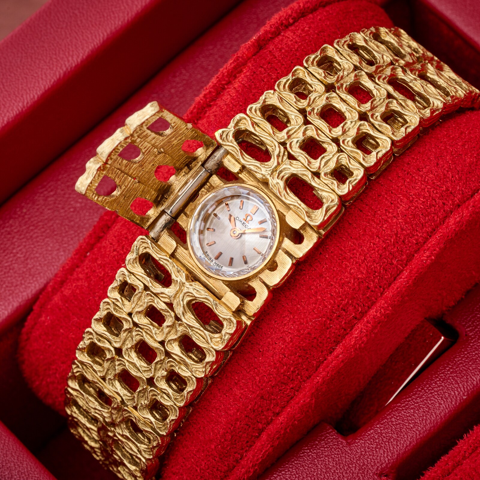 Pre-Owned Omega Secret' Bracelet Watch by Gilbert Albert