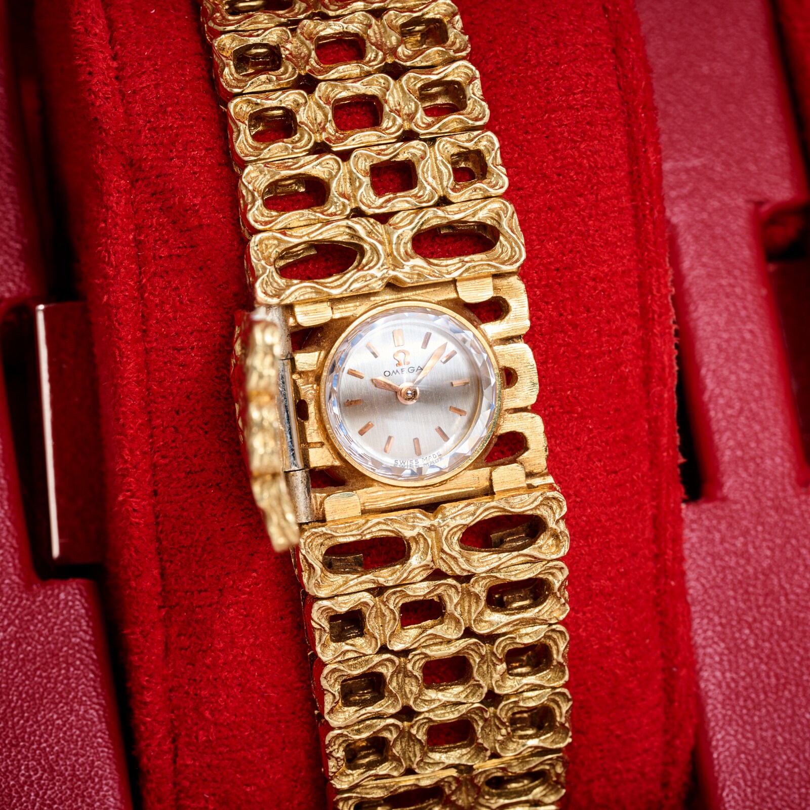 Pre-Owned Omega Secret' Bracelet Watch by Gilbert Albert