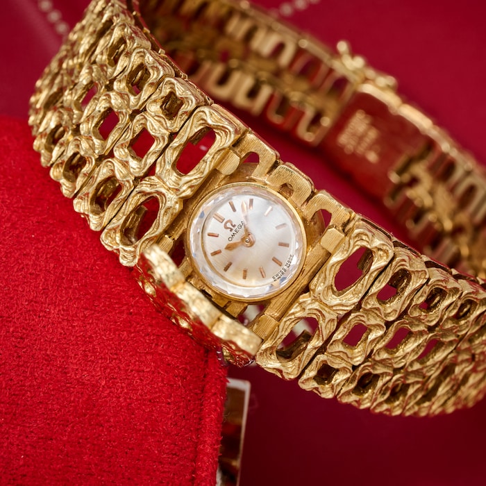 Pre-Owned Omega Secret' Bracelet Watch by Gilbert Albert