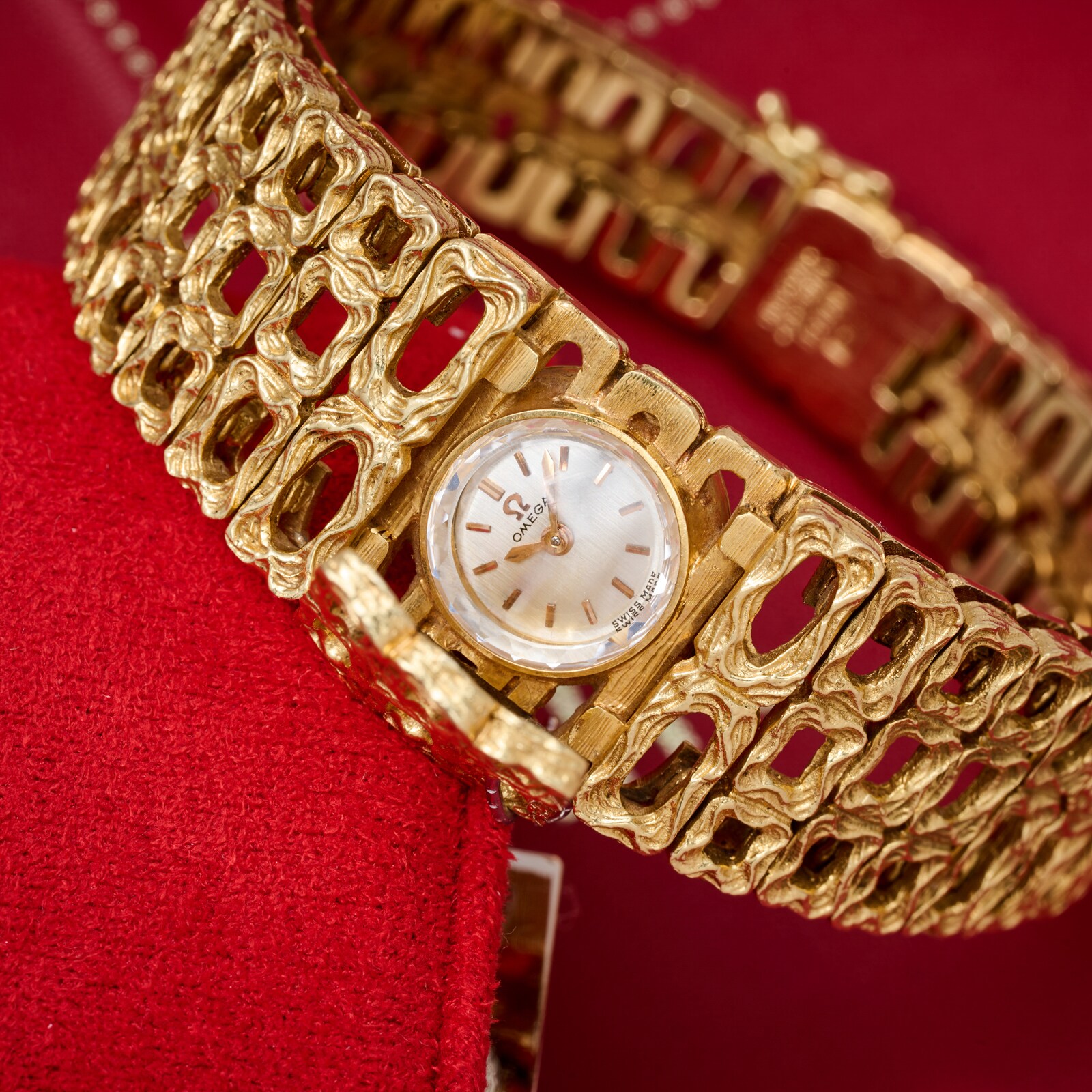 Pre-Owned Omega Secret' Bracelet Watch by Gilbert Albert