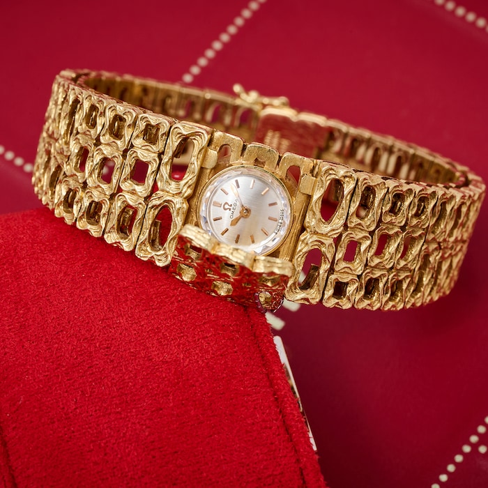 Pre-Owned Omega Secret' Bracelet Watch by Gilbert Albert