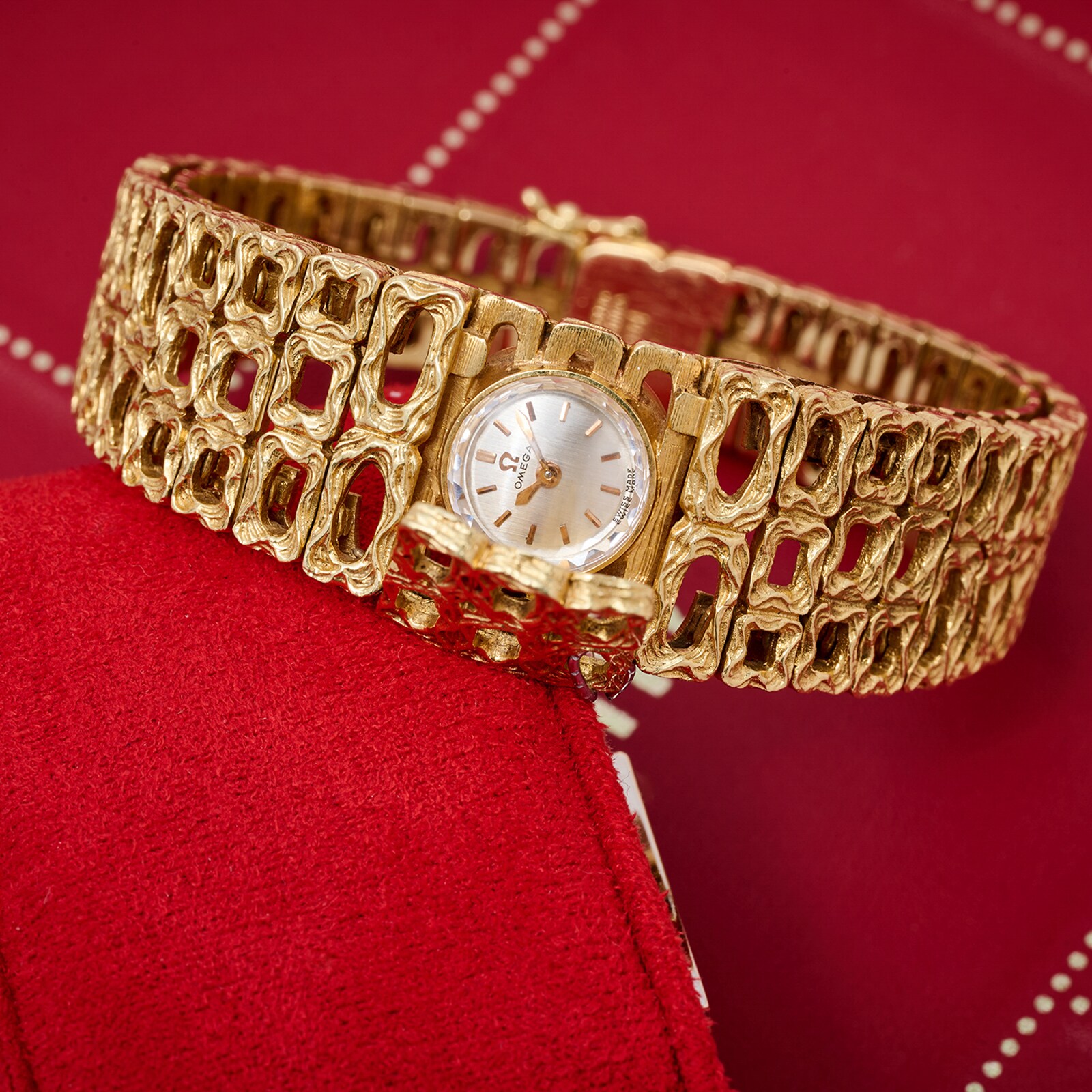 Pre-Owned Omega Secret' Bracelet Watch by Gilbert Albert