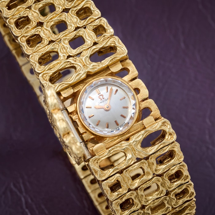Pre-Owned Omega Secret' Bracelet Watch by Gilbert Albert