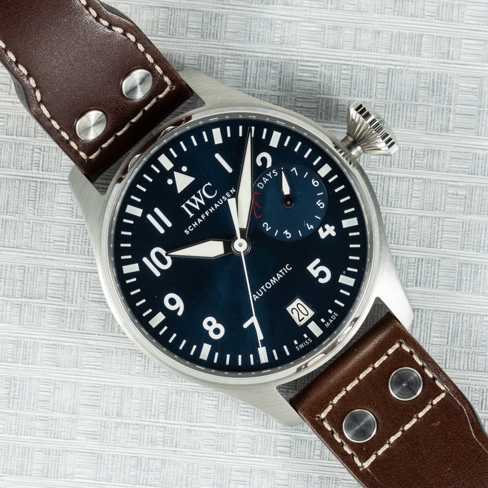 Pre-Owned IWC by Analog Shift Big Pilot 'Le Petit Prince'
