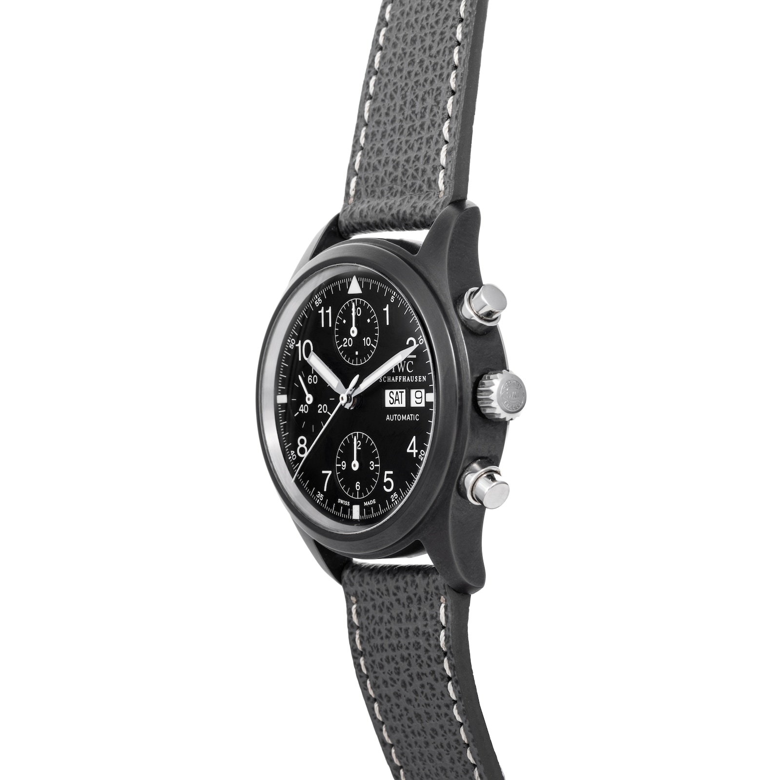 Pre-Owned IWC by Analog Shift Fliegerchronograph Ceramic