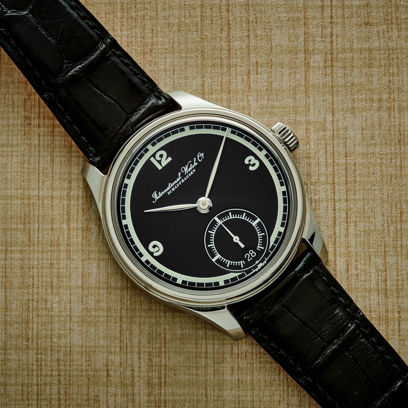 Pre-Owned IWC by Analog Shift Portugieser Hand-Wound Eight Days 75th Anniversary