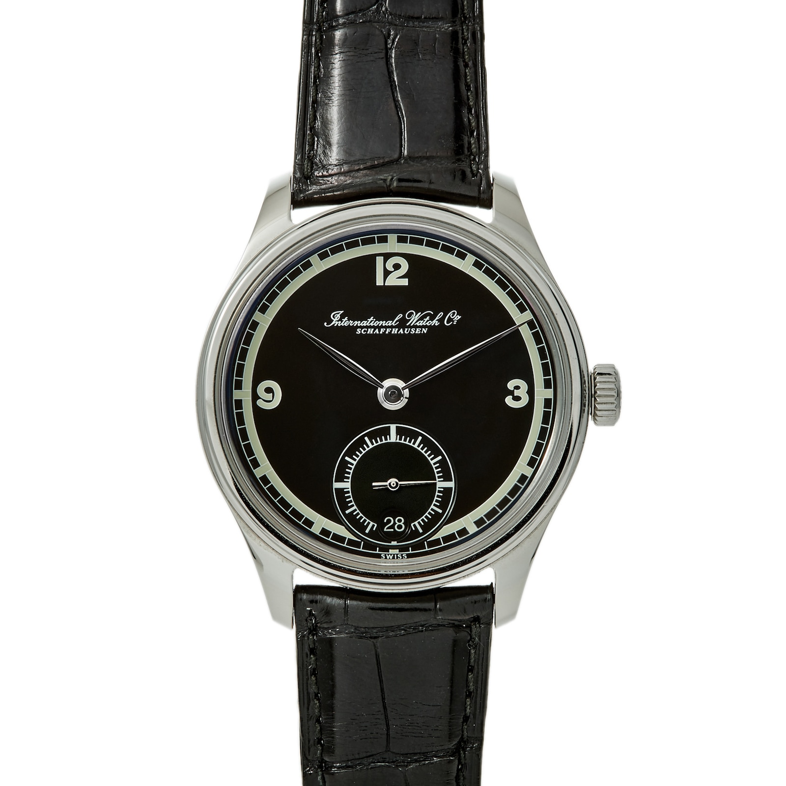 Pre-Owned IWC by Analog Shift Portugieser Hand-Wound Eight Days 75th Anniversary