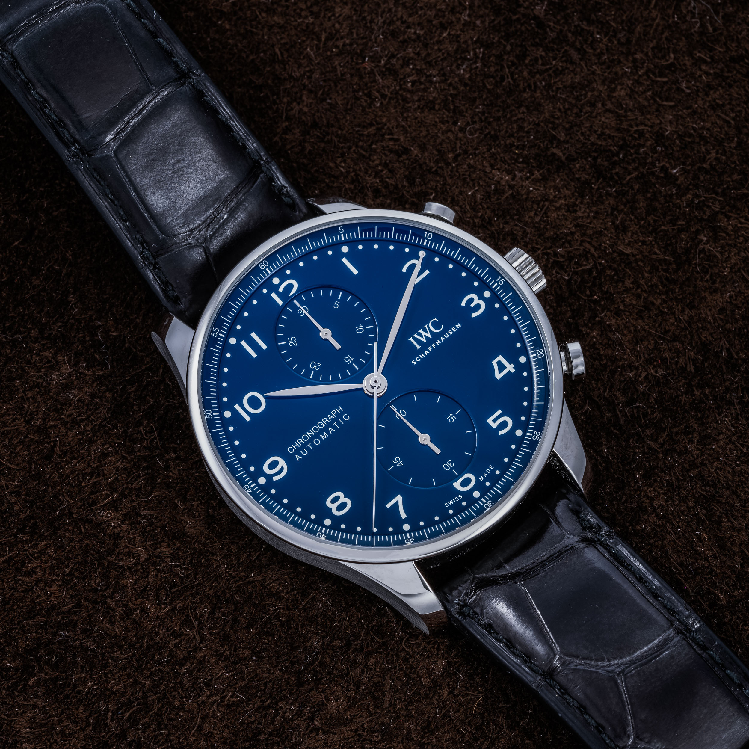 Iwc portugieser chronograph pre owned sale