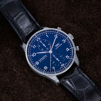 Pre-Owned IWC by Analog Shift Portugieser Chronograph Edition 150 Years Pre-Owned IWC by Analog Shift Portugieser Chronograph Edition 150 Years