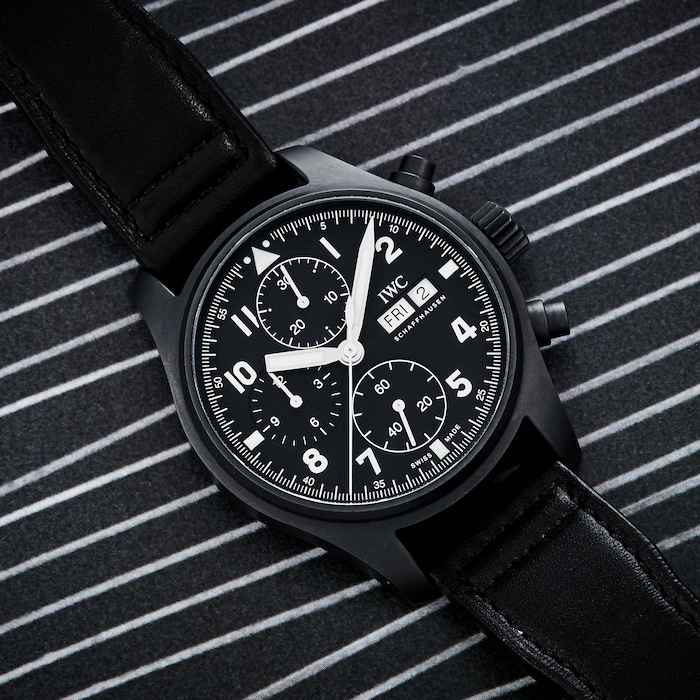 Pre-Owned IWC Pilot's Watch Chronograph 'Tribute To 3705'