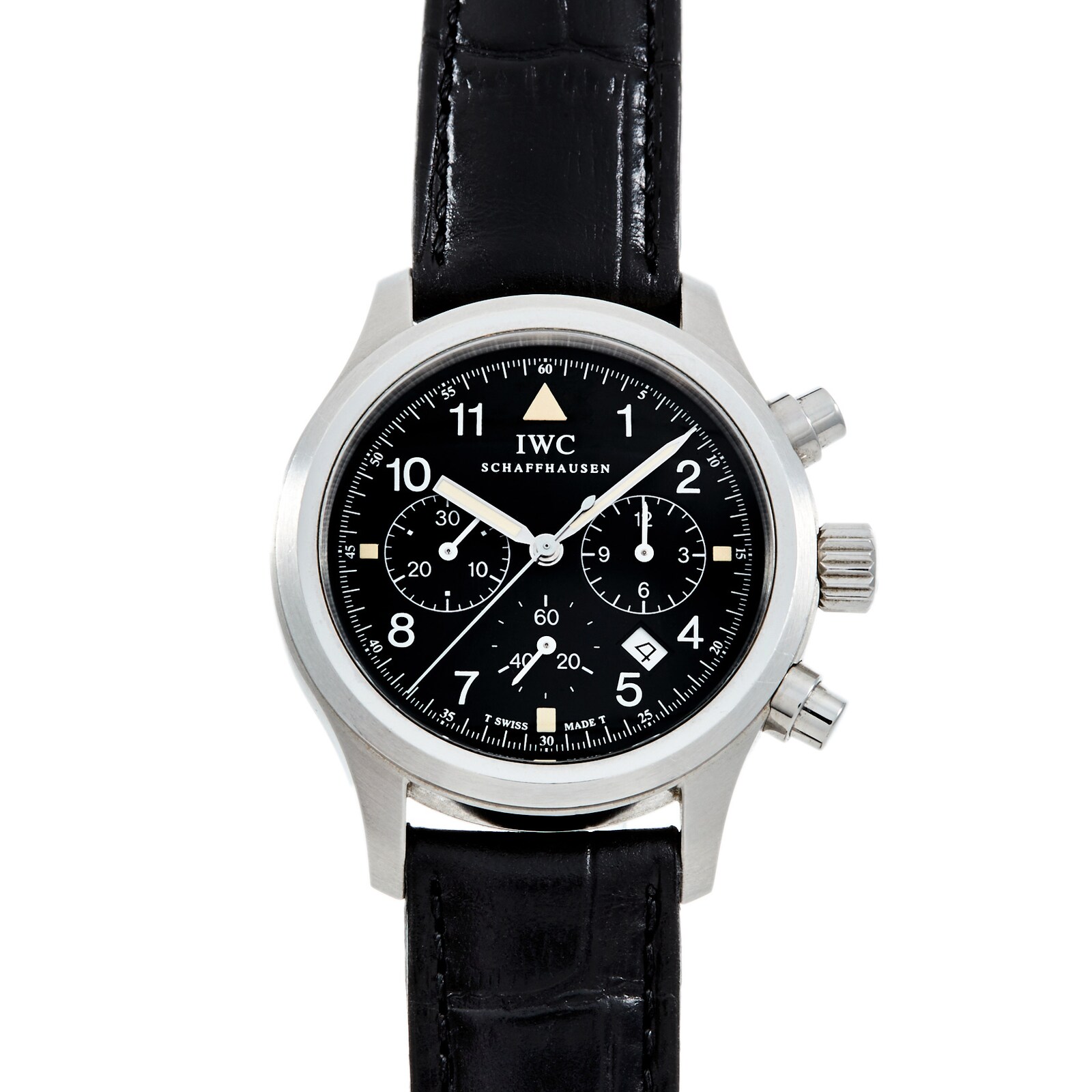 Pre-Owned IWC by Analog Shift Pilot's Watch Meca-Quartz