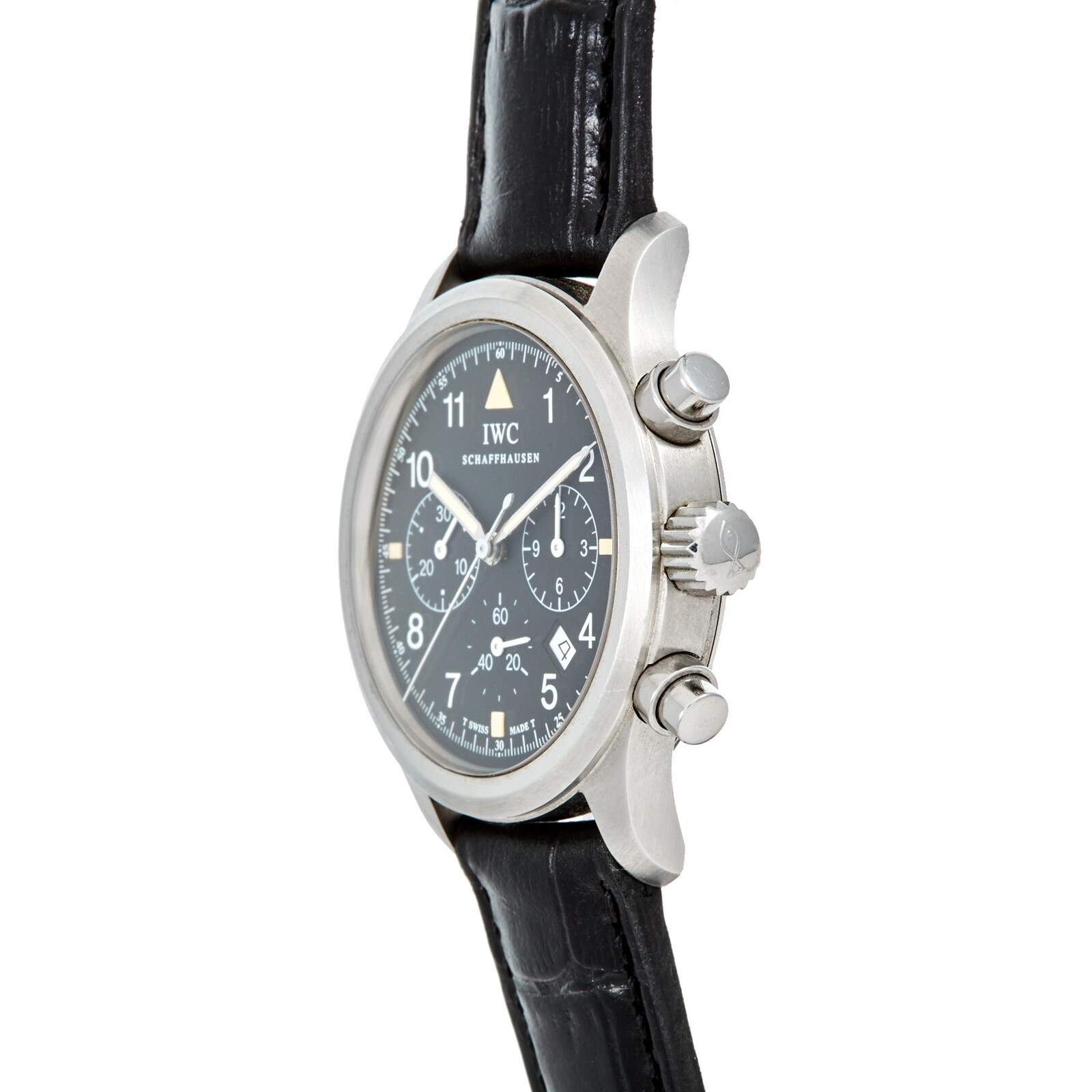 Pre-Owned IWC by Analog Shift Pilot's Watch Meca-Quartz