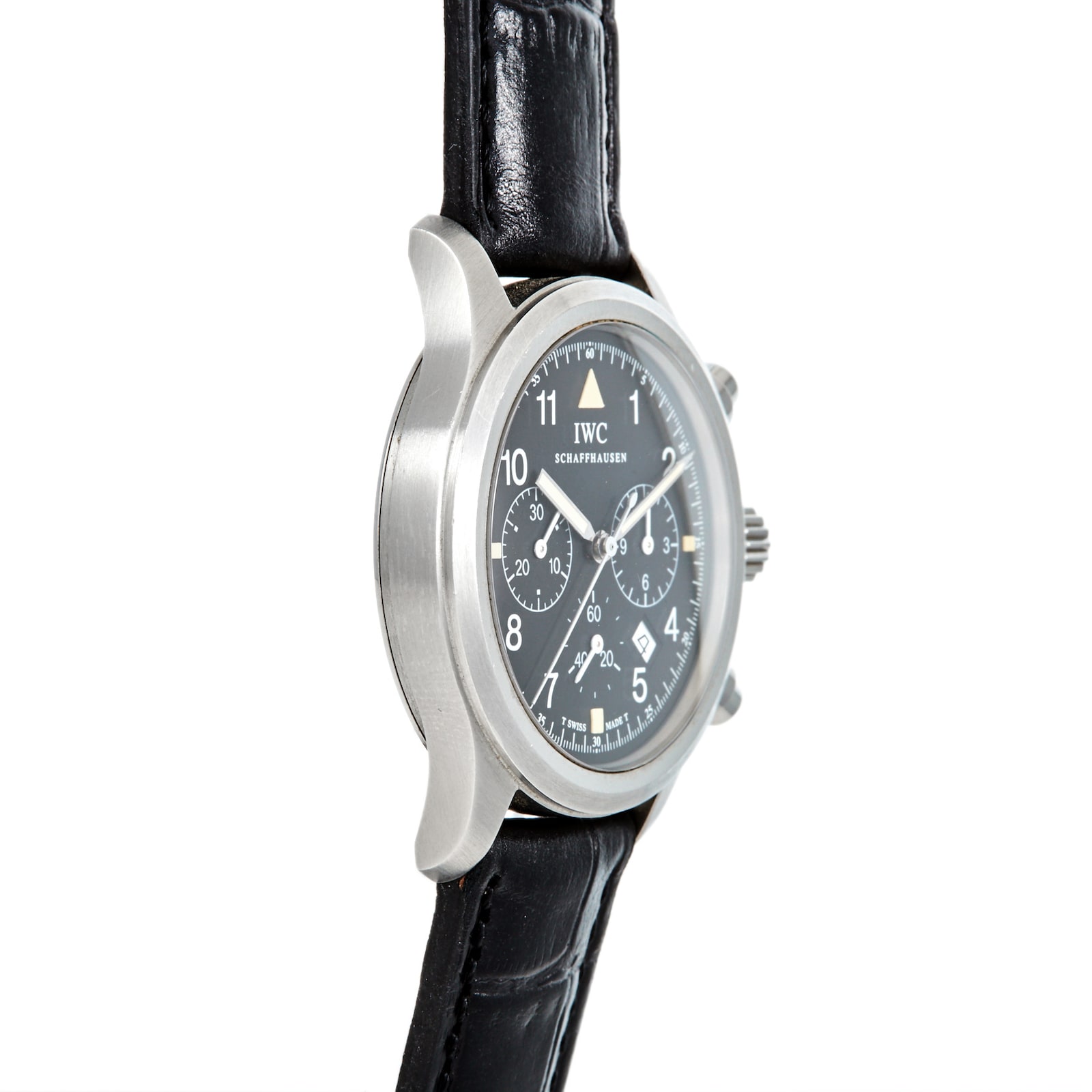 Pre-Owned IWC by Analog Shift Pilot's Watch Meca-Quartz