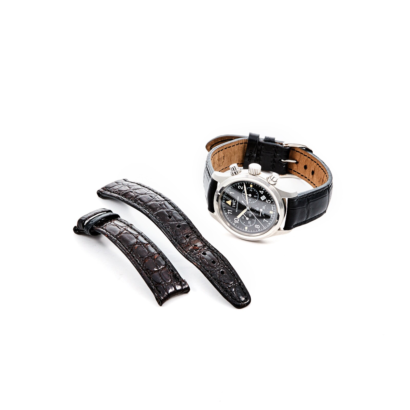 Pre-Owned IWC by Analog Shift Pilot's Watch Meca-Quartz