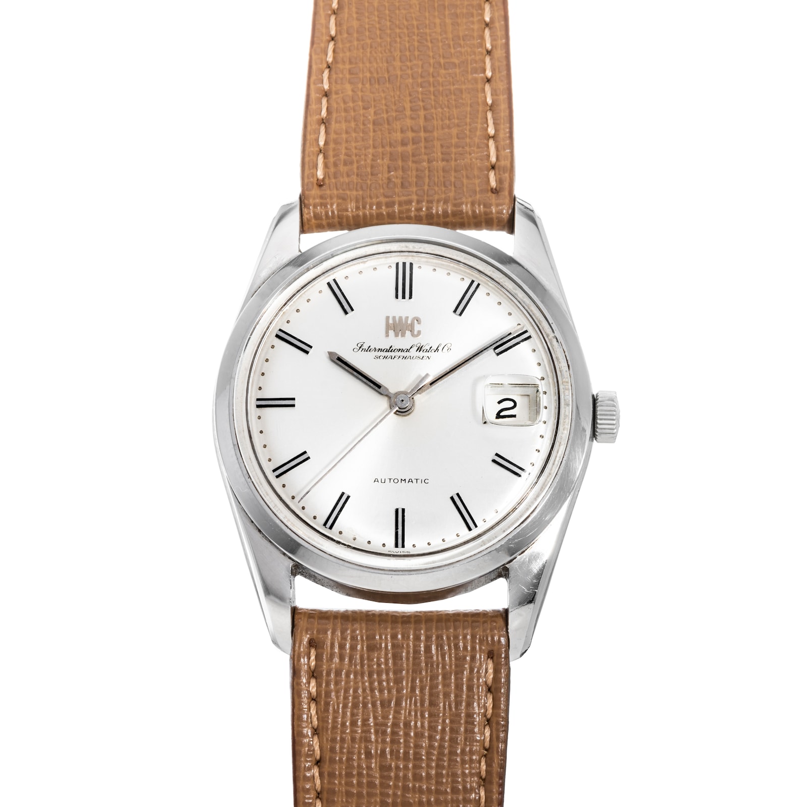 Pre-Owned IWC Steel Dress Watch Automatic
