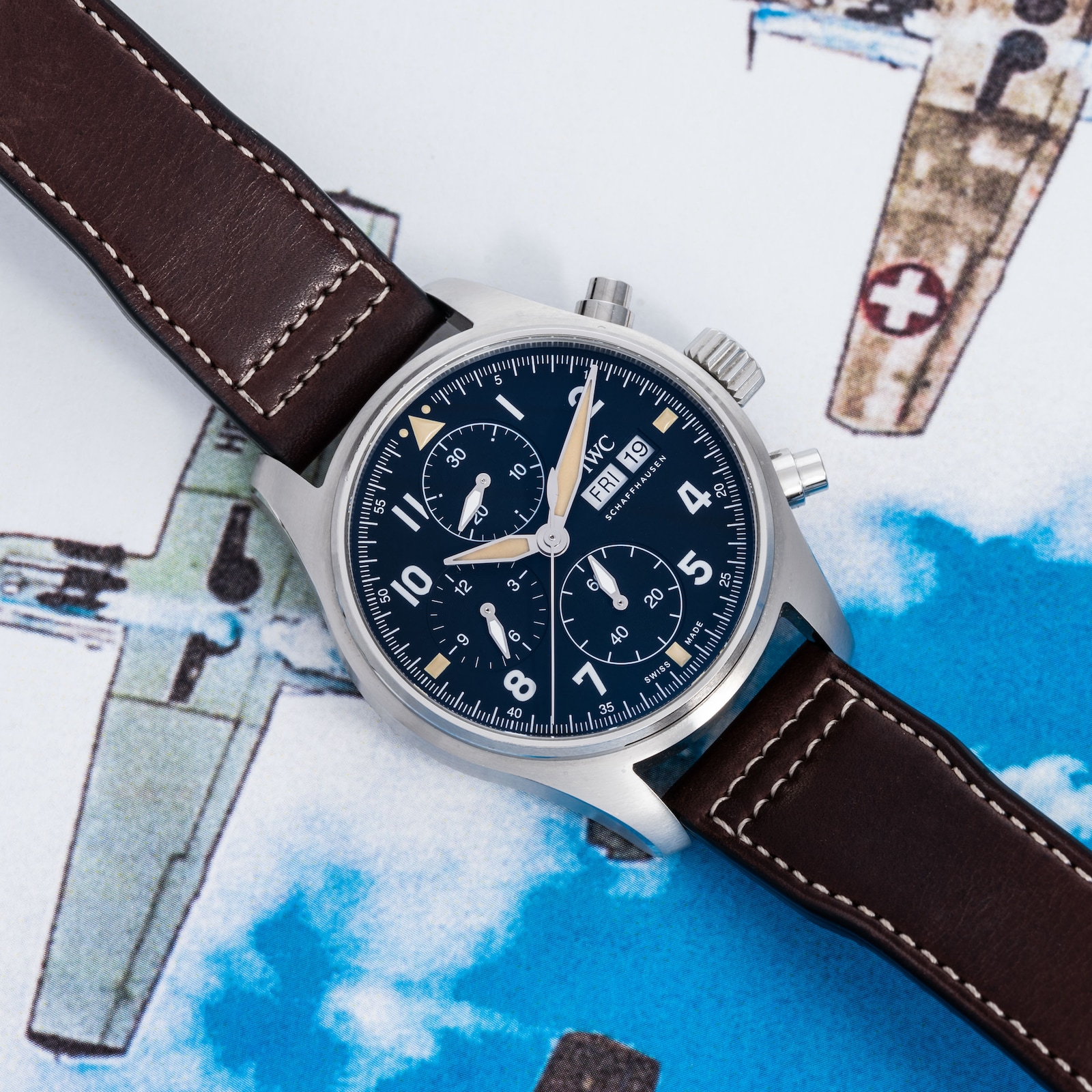 Pre-Owned IWC Pilot's Chronograph 'Spitfire'