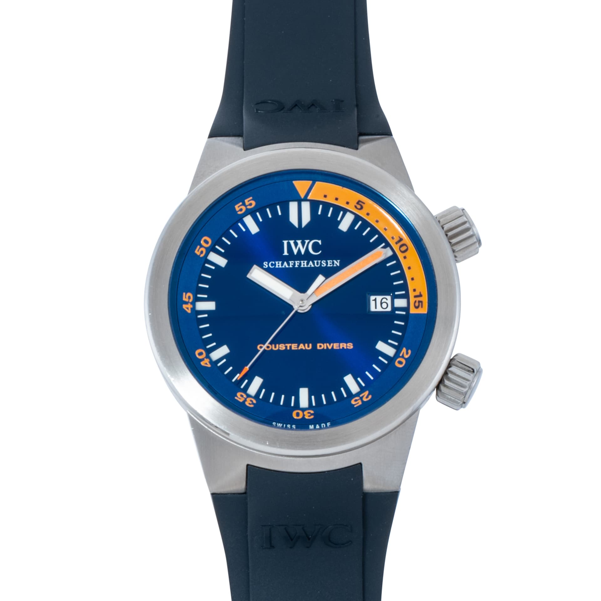 Pre-Owned IWC Aquatimer Cousteau Divers Limited Edition Pre-Owned IWC Aquatimer Cousteau Divers Limited Edition