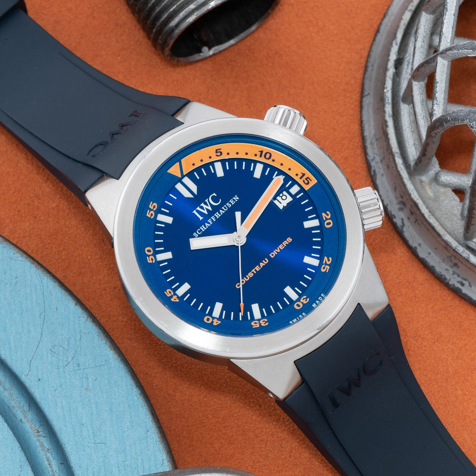 Pre-Owned IWC Aquatimer Cousteau Divers Limited Edition