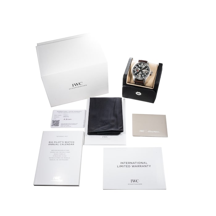 Pre-Owned IWC Big Pilot's Watch Annual Calendar Spitfire