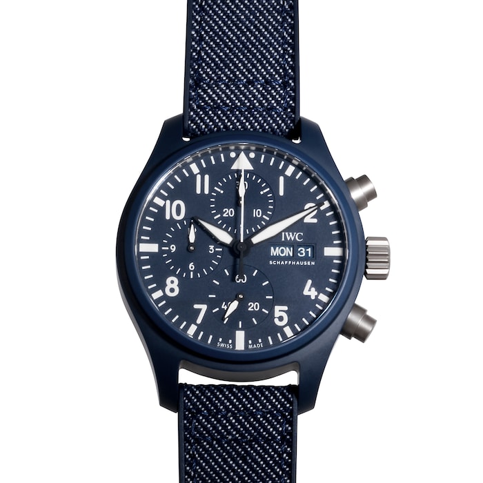 Pre-Owned IWC IWC Pilot's Chronograph 41 Top Gun 'Ceratainum'