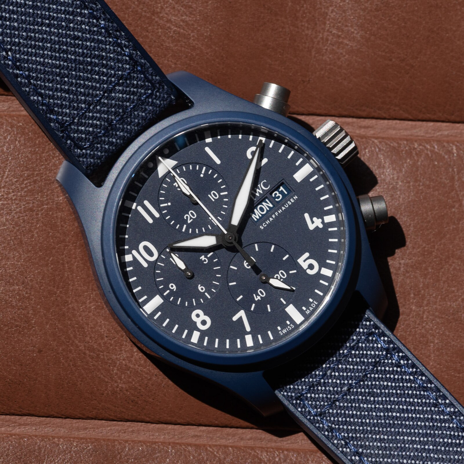 Pre-Owned IWC Pilot's Chronograph 41 Top Gun 'Ceratainum'