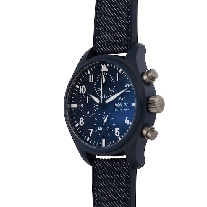 Pre-Owned IWC IWC Pilot's Chronograph 41 Top Gun 'Ceratainum'