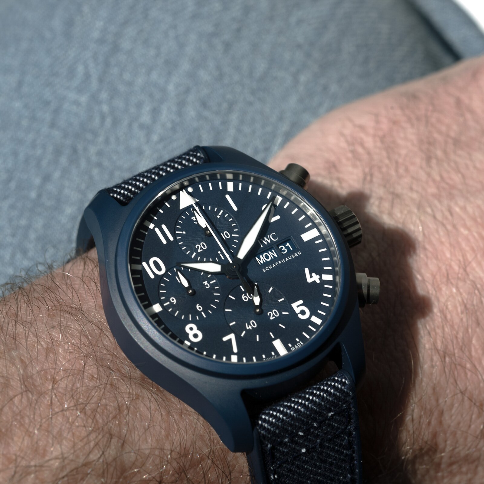 Pre-Owned IWC Pilot's Chronograph 41 Top Gun 'Ceratainum'