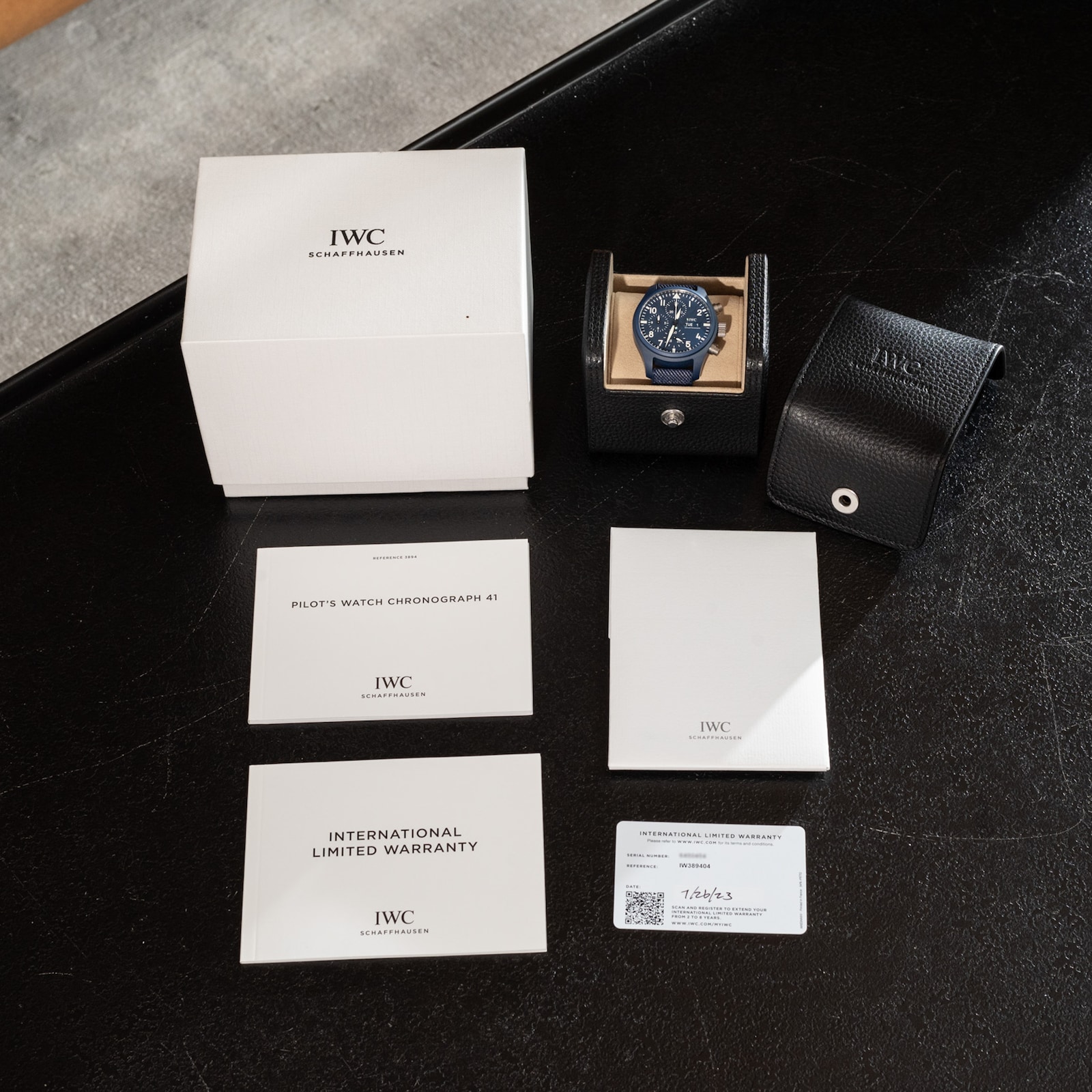 Pre-Owned IWC Pilot's Chronograph 41 Top Gun 'Ceratainum'