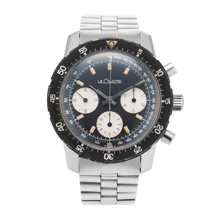 Pre-Owned Jaeger-LeCoultre Deep Sea Chronograph E2643 1960s Stainless Steel