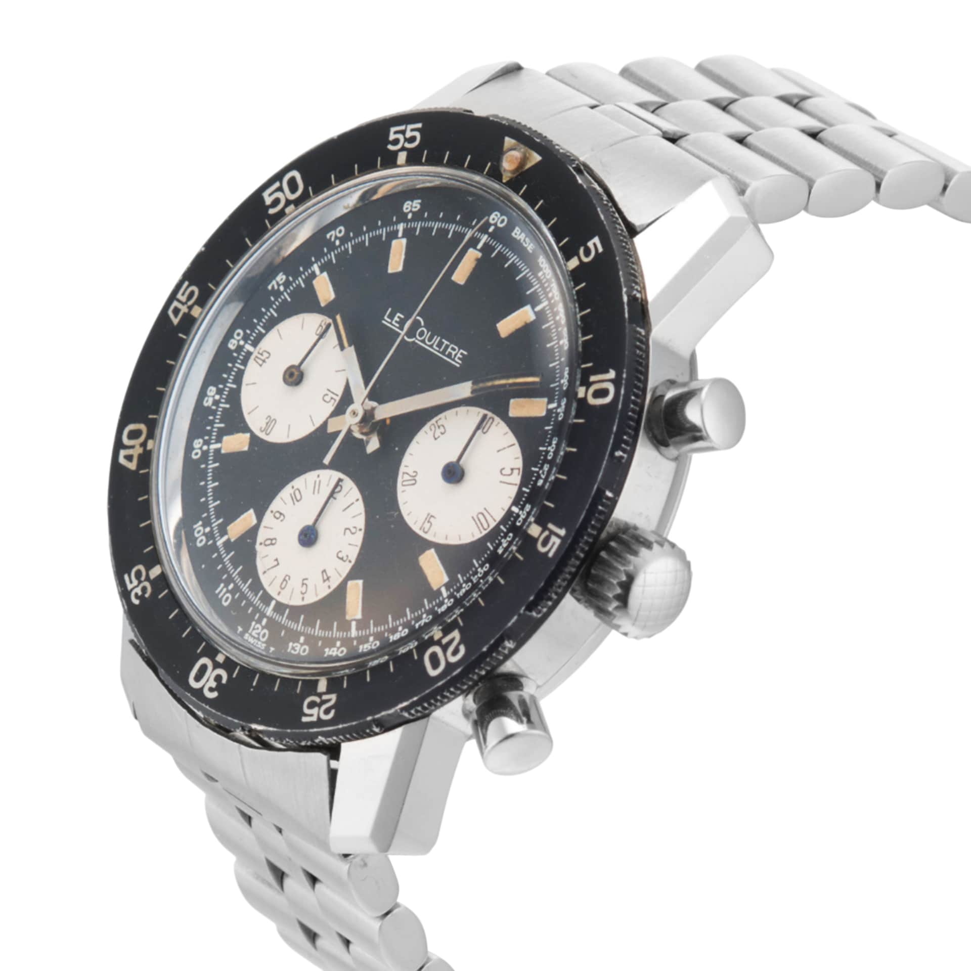 Pre-Owned Jaeger-LeCoultre Deep Sea Chronograph E2643 1960s Stainless Steel