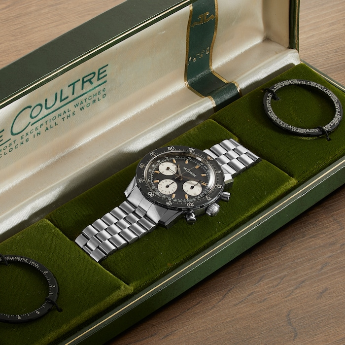 Pre-Owned Jaeger-LeCoultre Deep Sea Chronograph E2643 1960s Stainless Steel