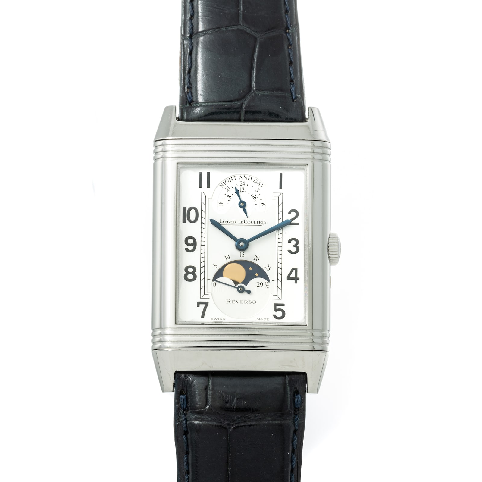 Pre-Owned Jaeger-Lecoultre by Analog Shift Reverso Wempe 125th Anniversary