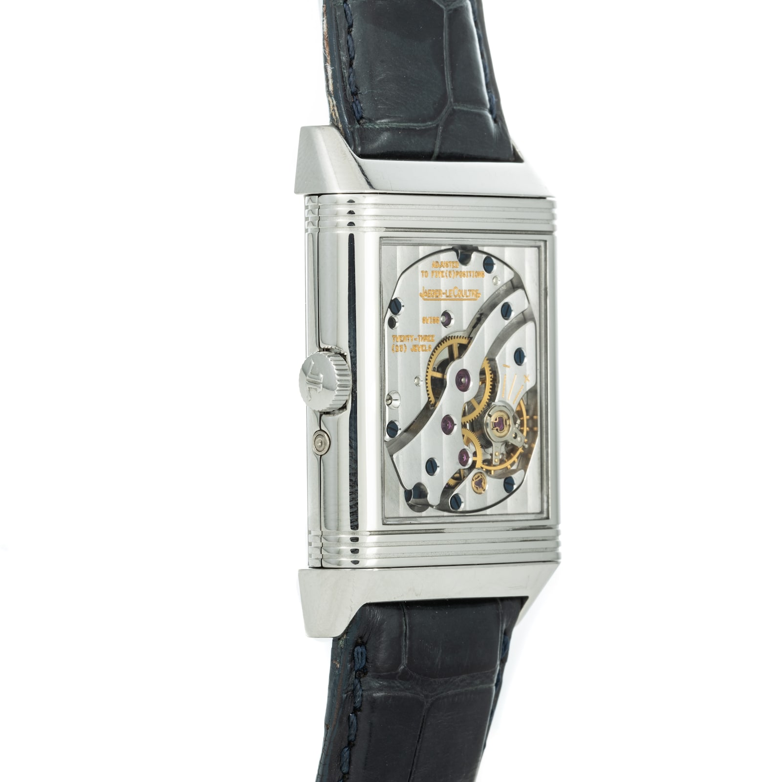 Pre-Owned Jaeger-Lecoultre by Analog Shift Reverso Wempe 125th Anniversary