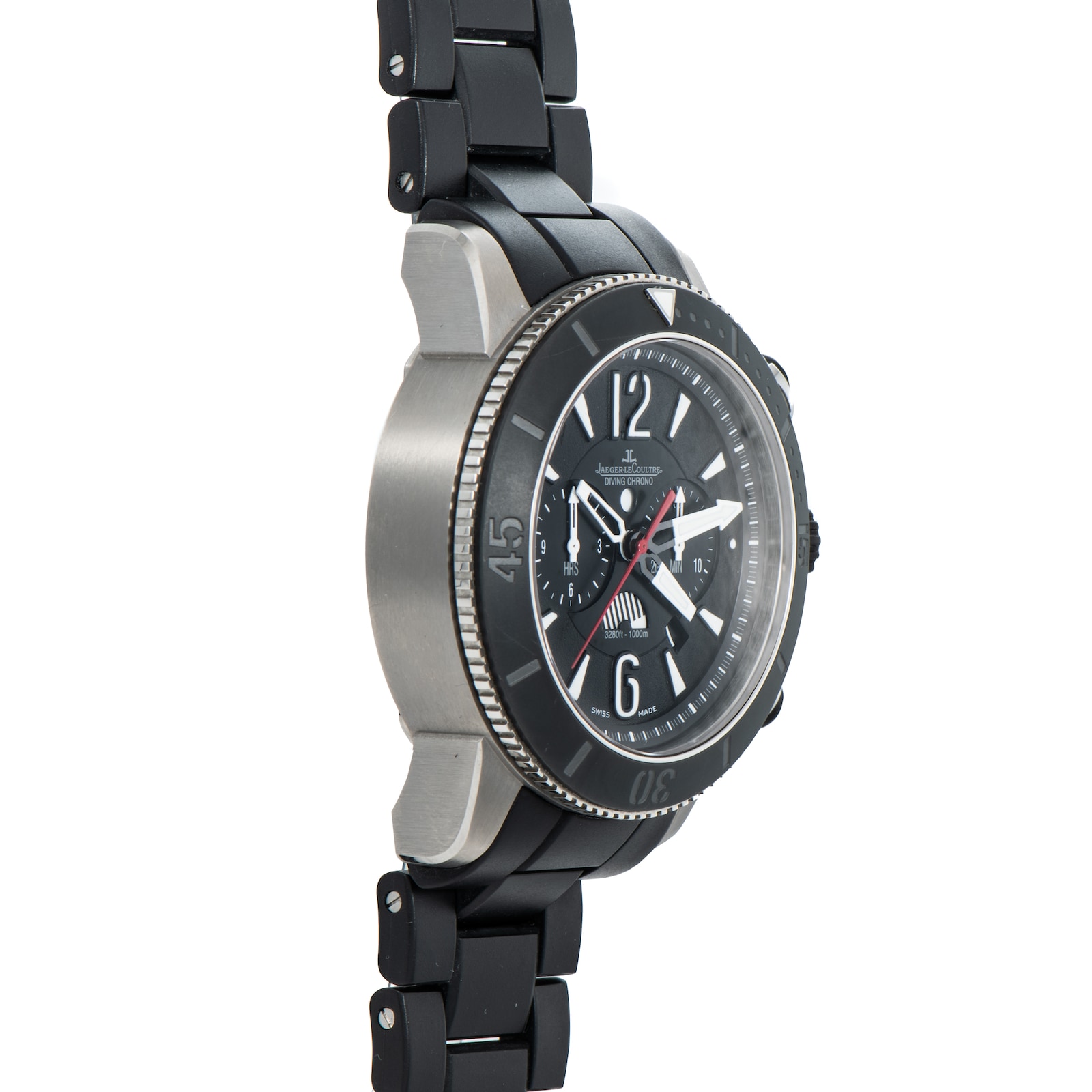Pre-Owned Jaeger-LeCoultre Master Compressor Navy Seals Diving Chronograph GMT