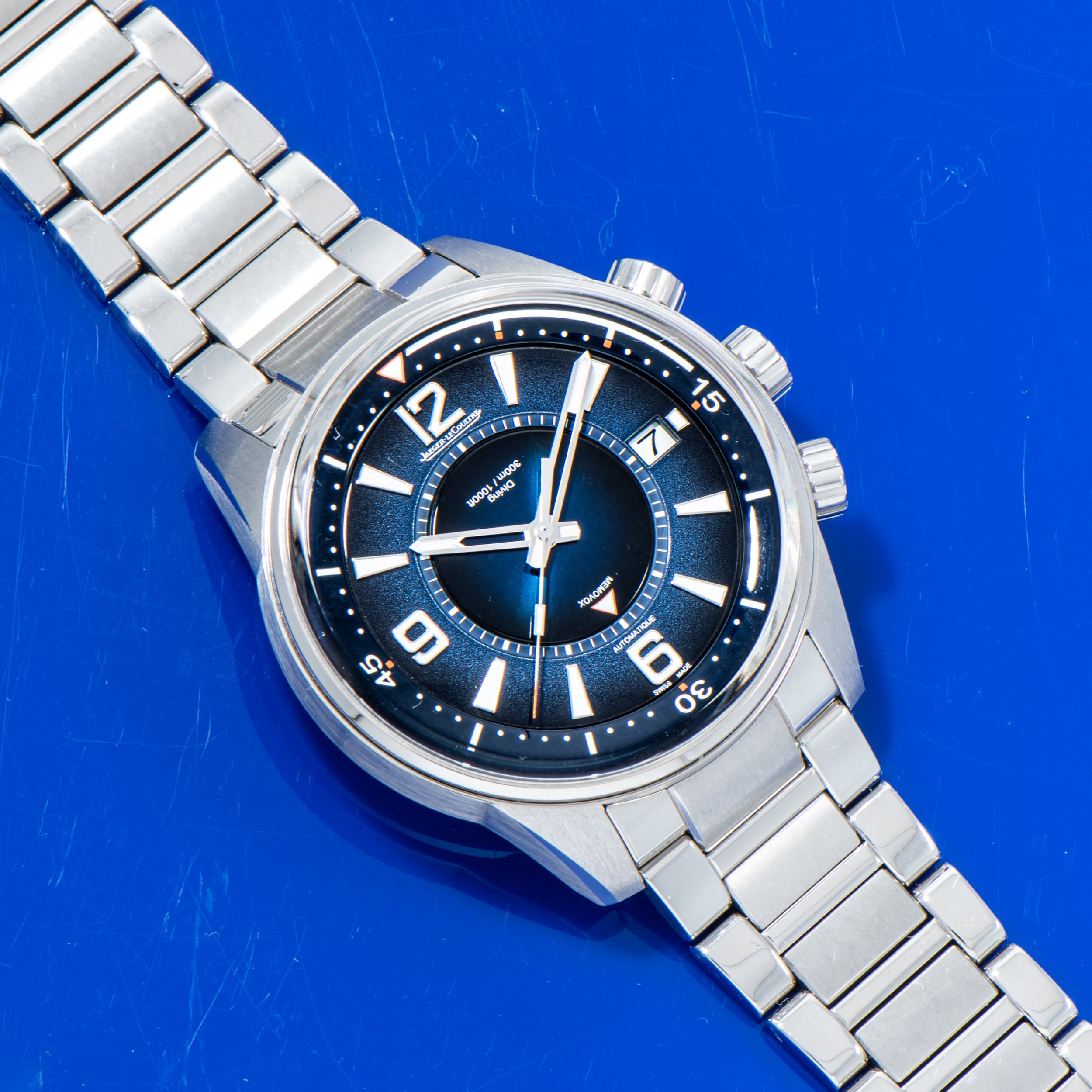 Pre Owned Jaeger LeCoultre Polaris Mariner Memovox 001 103 02807