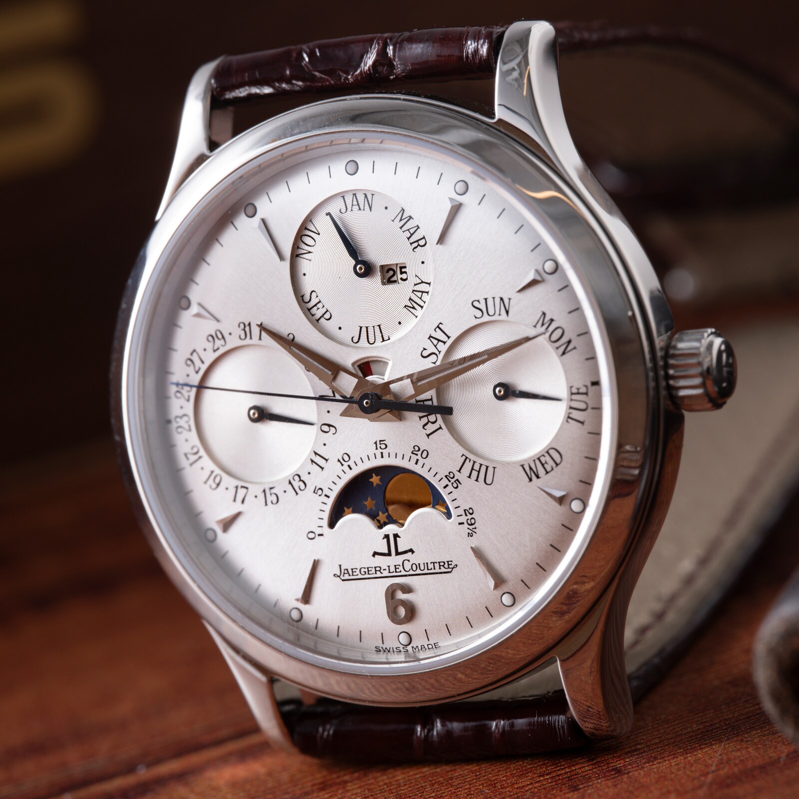 Pre-Owned Jaeger LeCoultre Master Control Perpetual Calendar