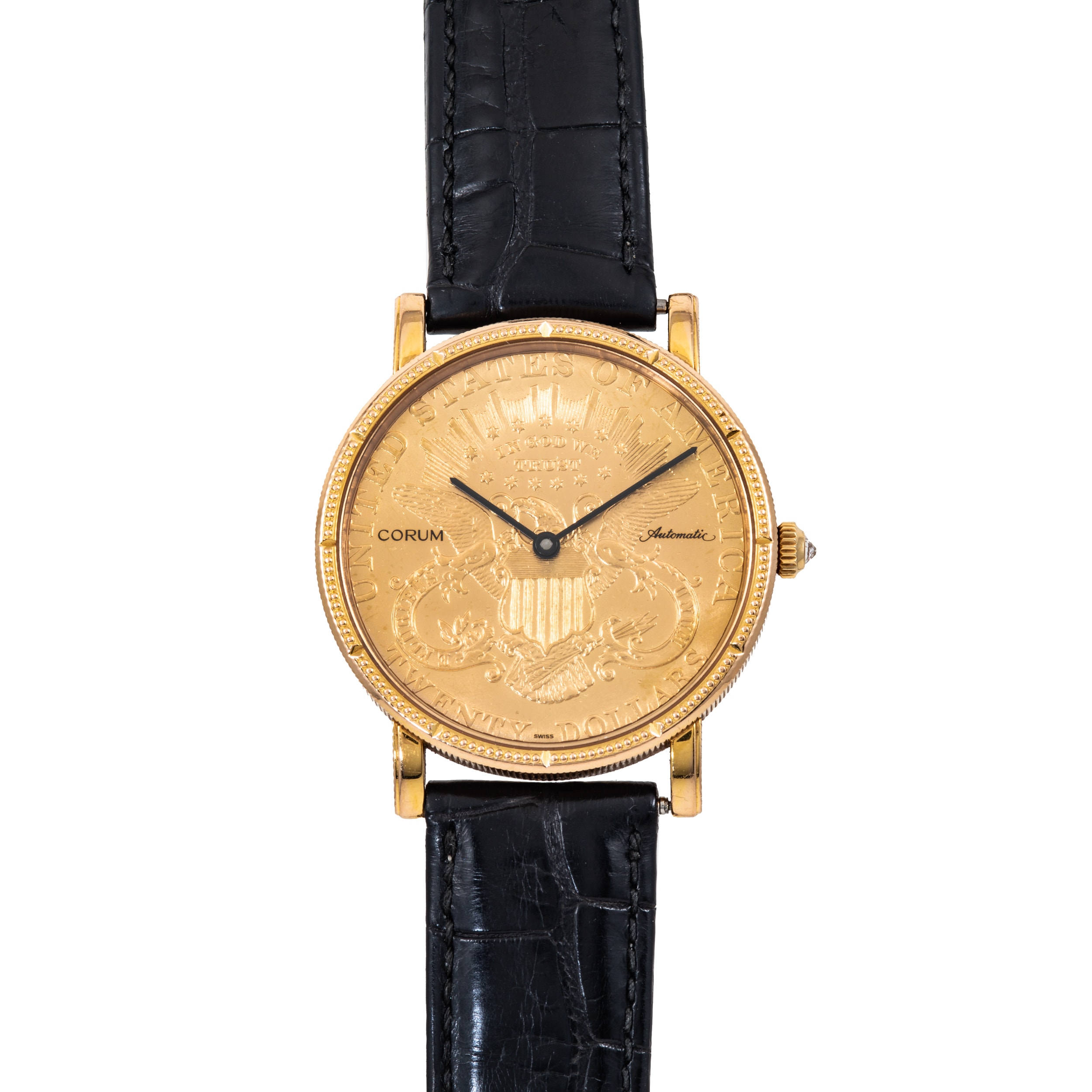 Corum hot sale gold watch