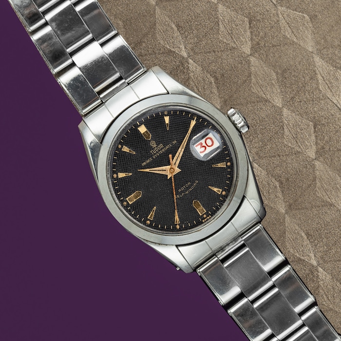 Pre-Owned Tudor by Analog Shift Pre-Owned Tudor Prince Oysterdate 'Honeycomb'