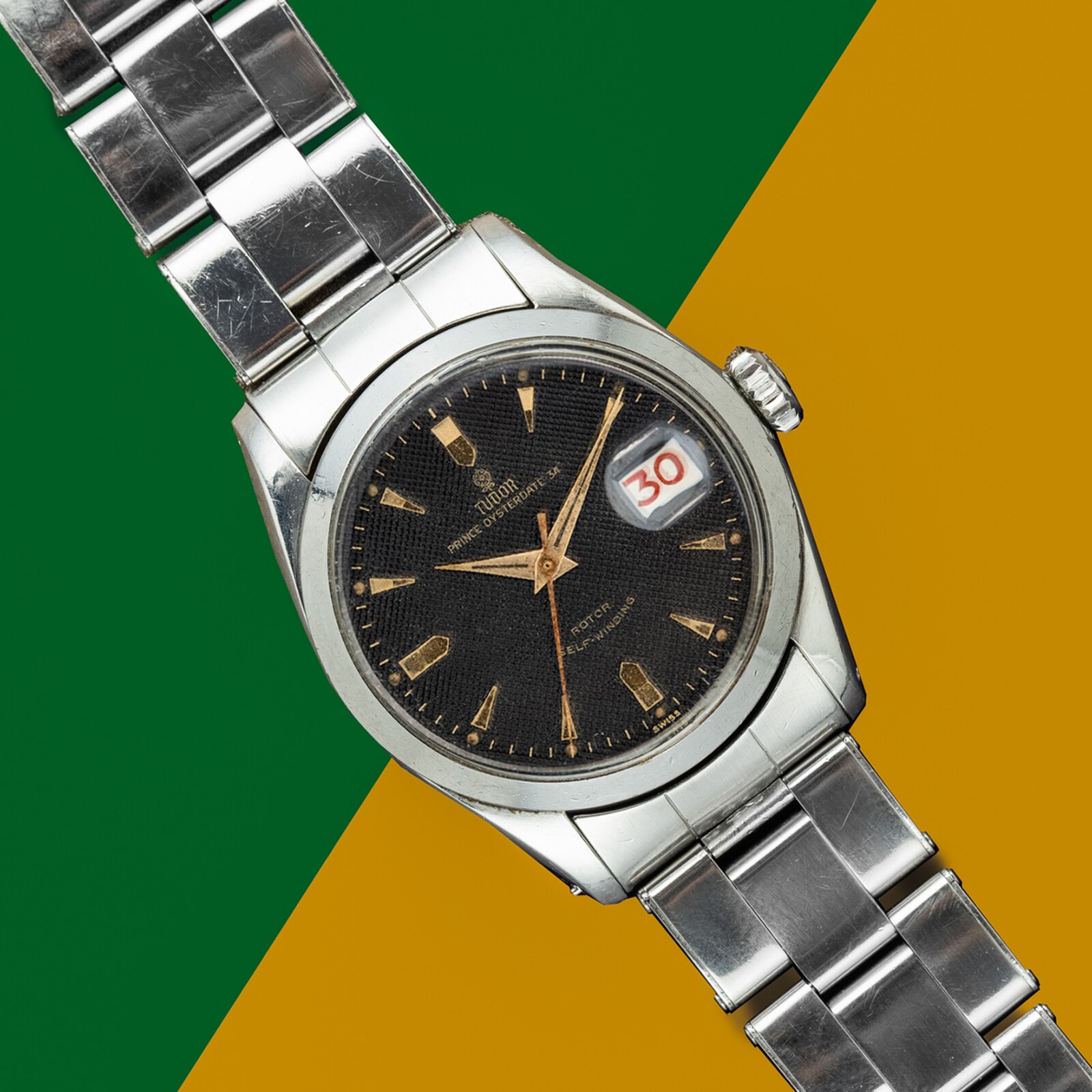 Pre-Owned Tudor by Analog Shift Prince Oysterdate 'Honeycomb'