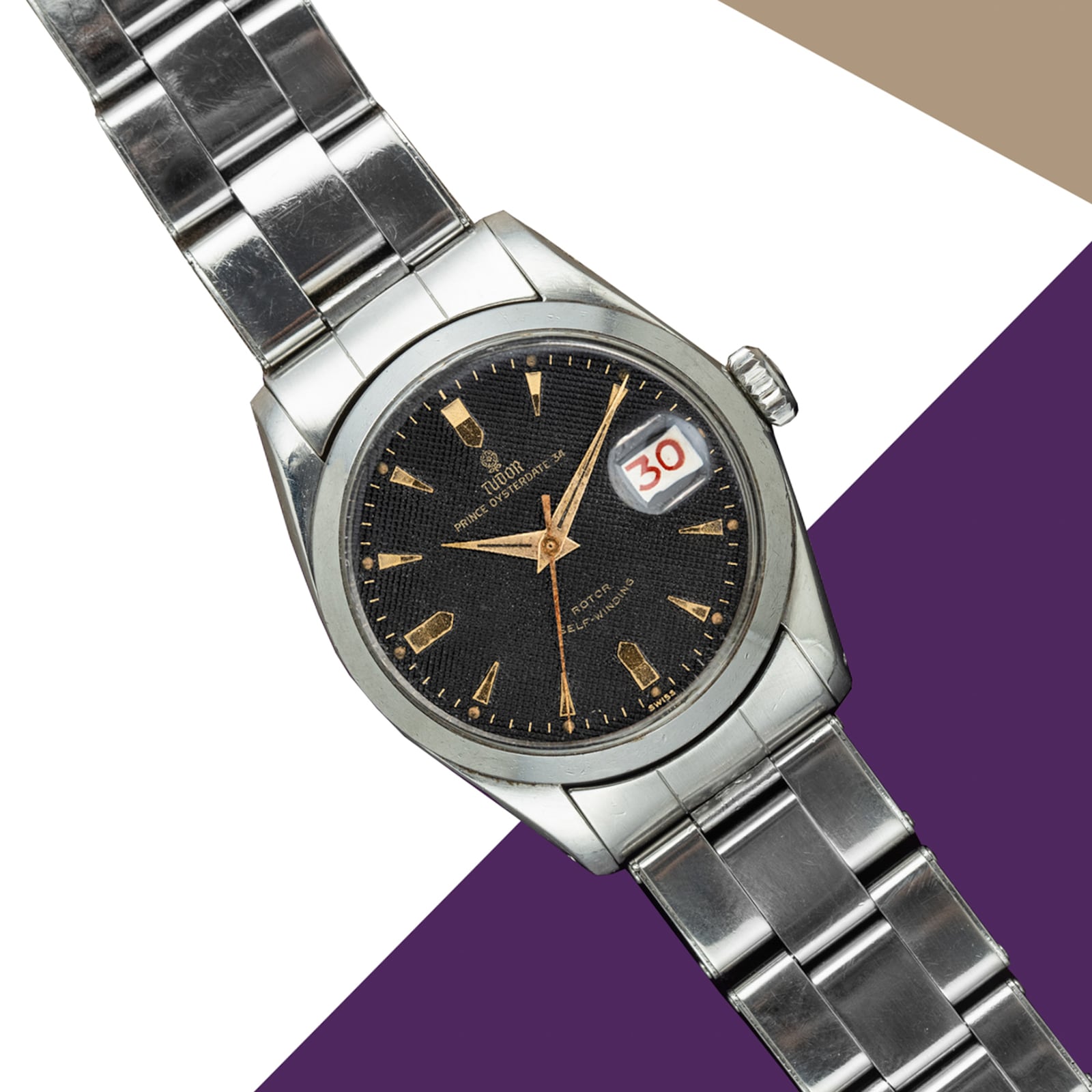 Pre-Owned Tudor by Analog Shift Prince Oysterdate 'Honeycomb'