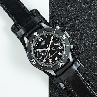 Pre-Owned Heuer Bundeswehr by Analog Shift Heuer Bundeswehr Sternzeit Reguliert