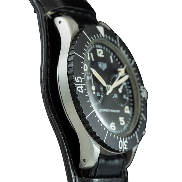 Pre-Owned Heuer Bundeswehr by Analog Shift Heuer Bundeswehr Sternzeit Reguliert