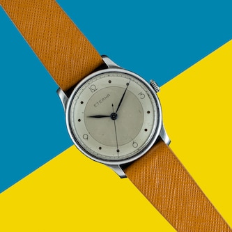 Pre-Owned Eterna by Analog Shift Eterna Oversized Calatrava Pre-Owned Eterna by Analog Shift Eterna Oversized Calatrava