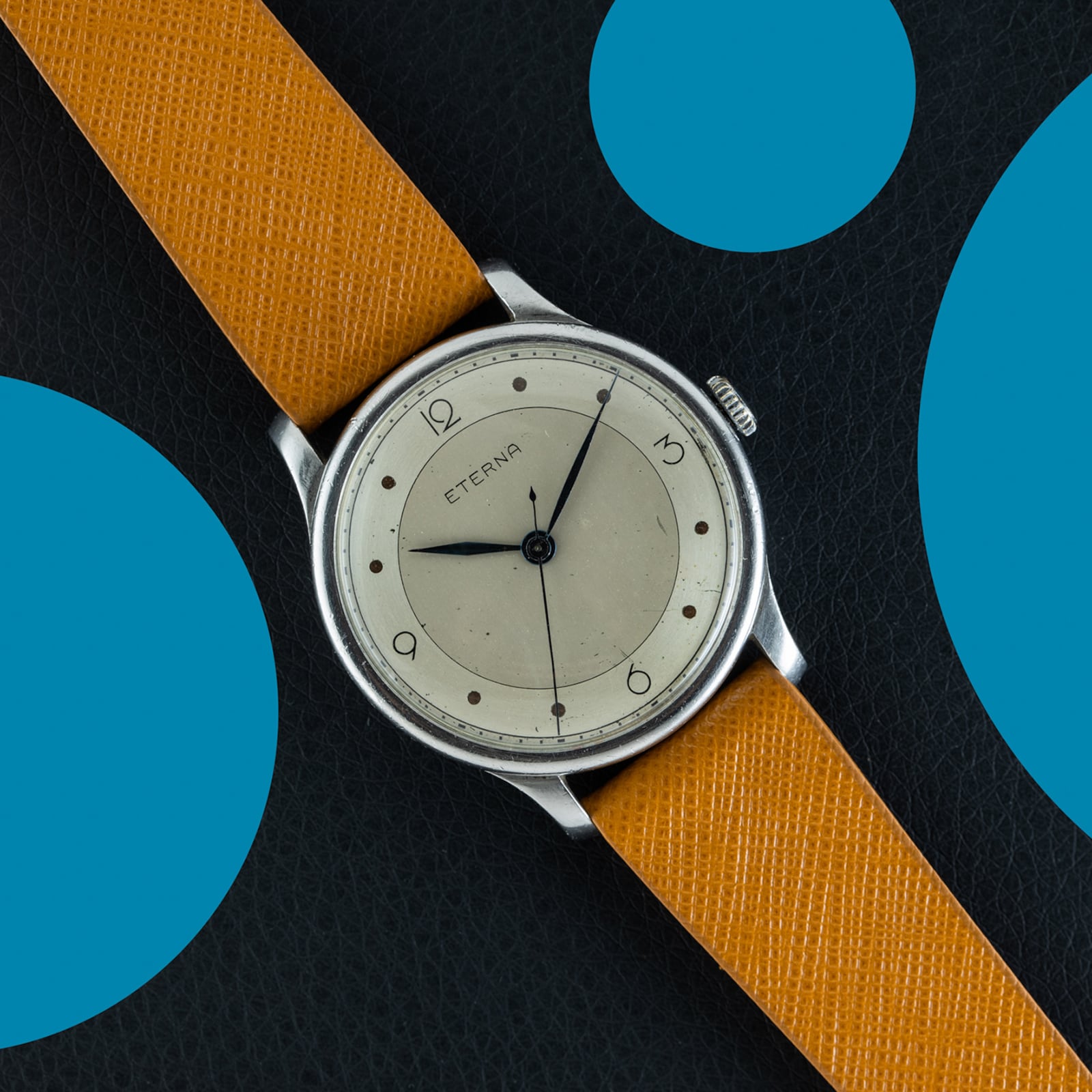 Pre-Owned Eterna by Analog Shift Eterna Oversized Calatrava