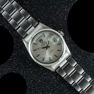 Pre-Owned Tudor by Analog Shift Date+Day